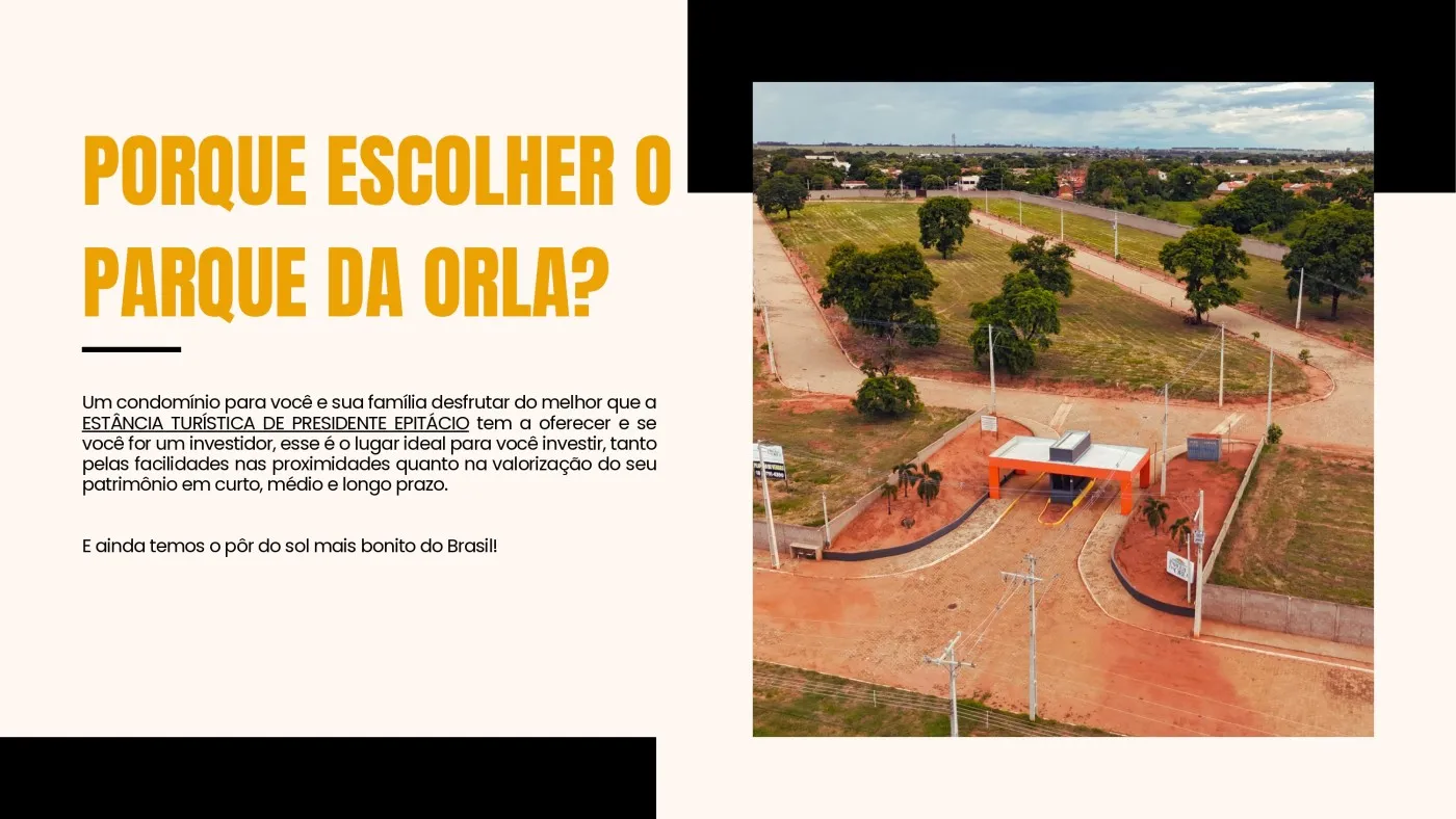 Terreno em Condomínio para Venda em Presidente Epitácio, Residencial Parque da Orla — foto 4