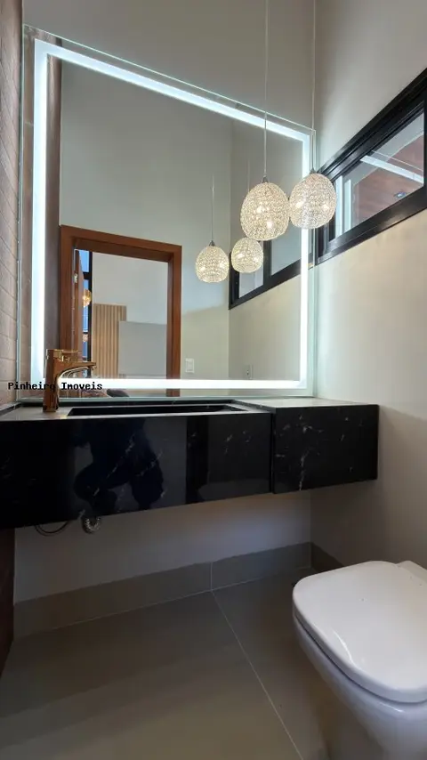 Casa em Condomínio para Venda em Presidente Prudente, Condomínio Porto Madero, 3 dormitórios, 3 suítes, 5 banheiros, 2 vagas
