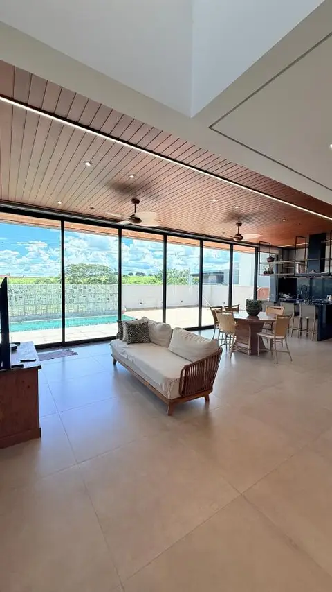 Casa em Condomínio para Venda em Presidente Prudente, Condomínio Damha IV, 4 dormitórios, 3 suítes, 5 banheiros, 4 vagas