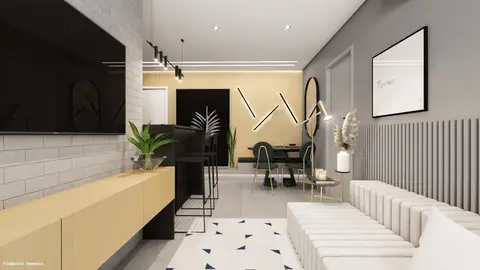Apartamento para Venda em Presidente Prudente, Jardim Esplanada, 2 dormitórios, 1 suíte, 2 banheiros, 1 vaga